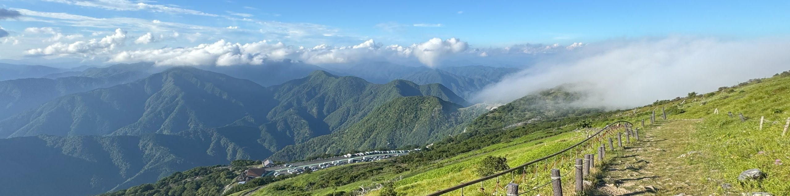 伊吹山からの景色