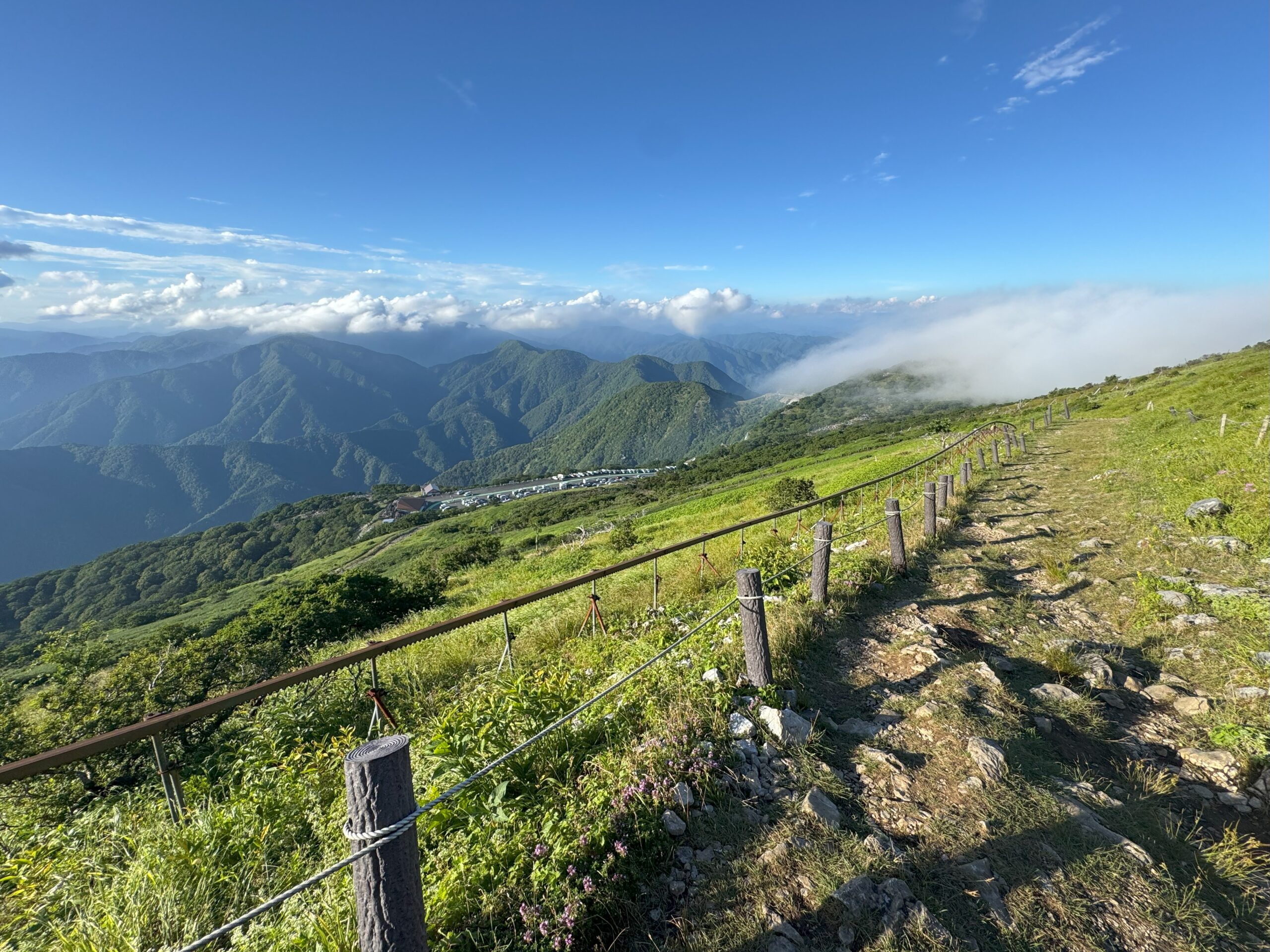 伊吹山登山道