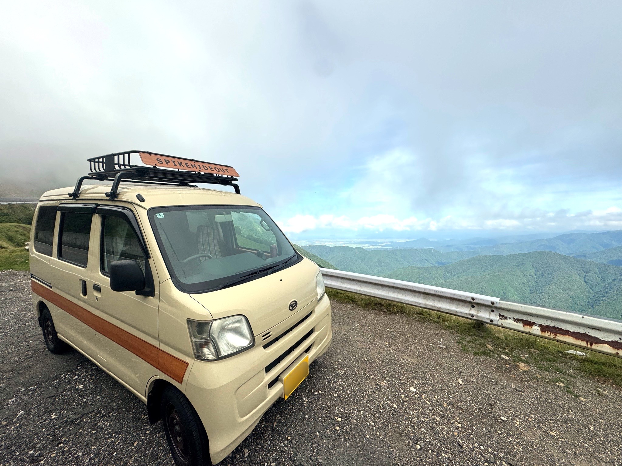 伊吹山ドライブウェイからの景色
