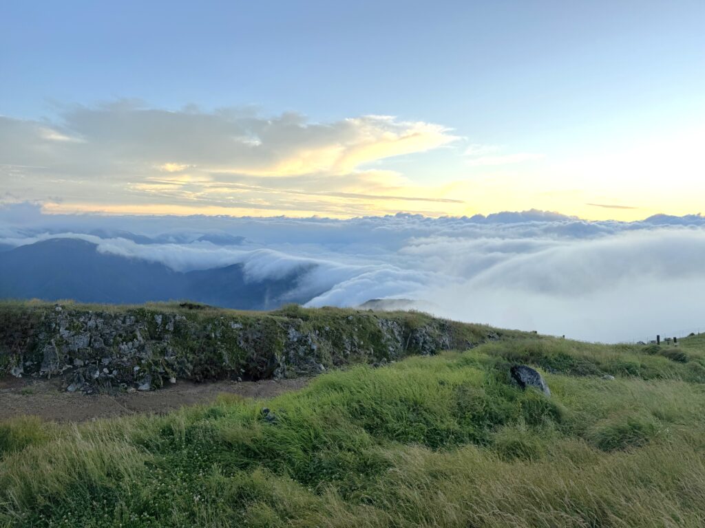 伊吹山山頂からの雲海