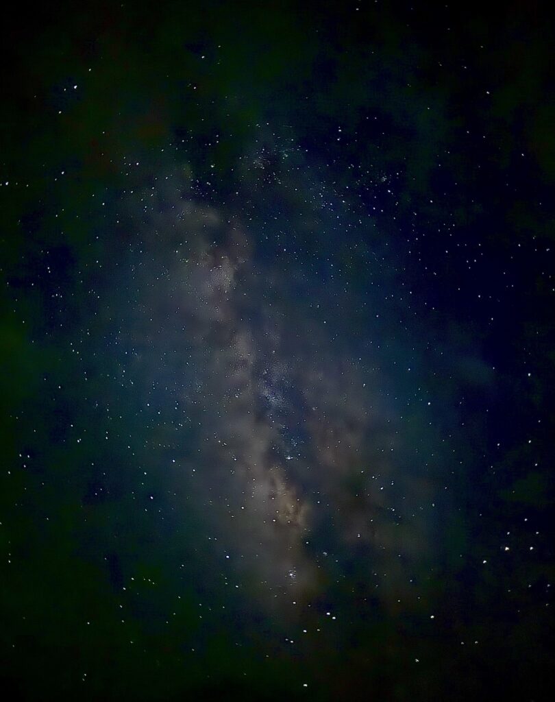 大台ケ原から見える星空