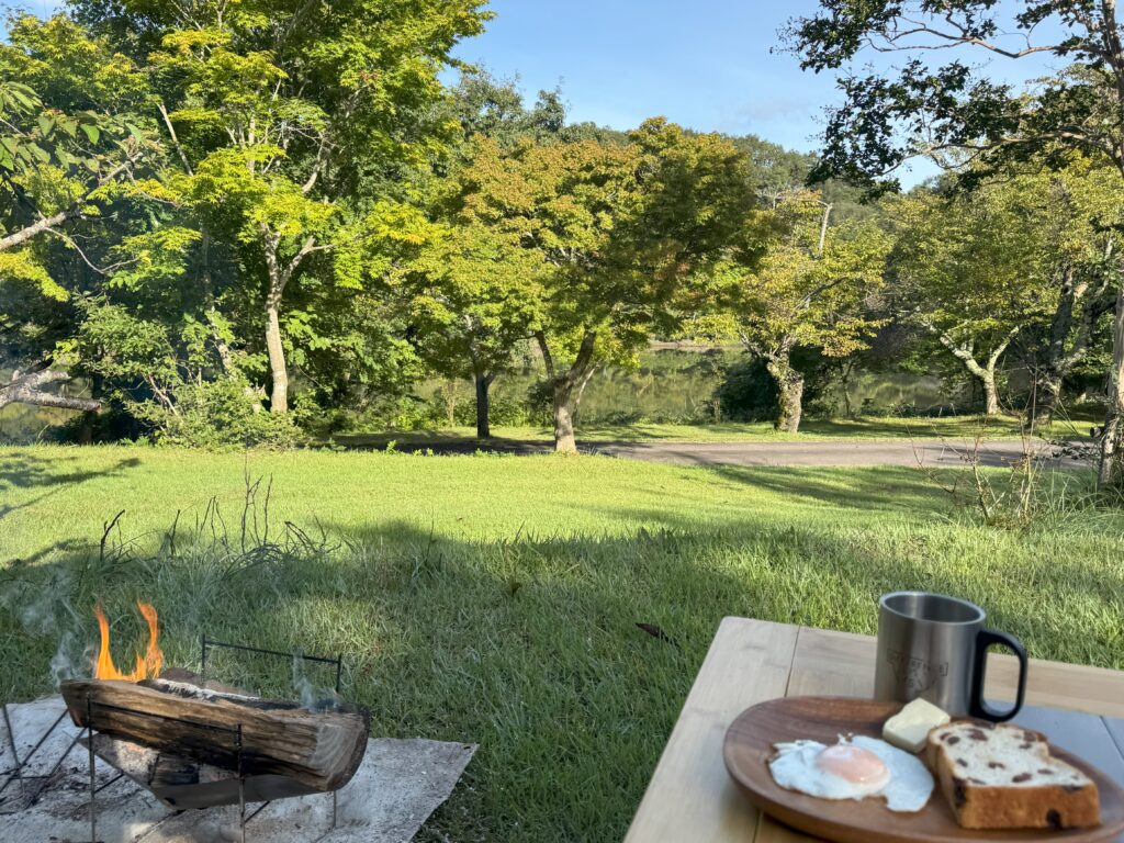 朝食風景
